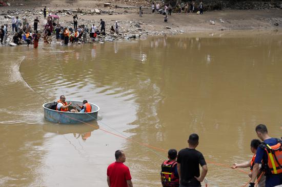 China reports 'No.1 flood' of 2025 in major rivers amid heavy rain